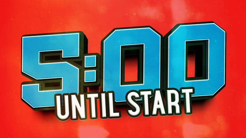 Red Blue Sports Hype Countdown